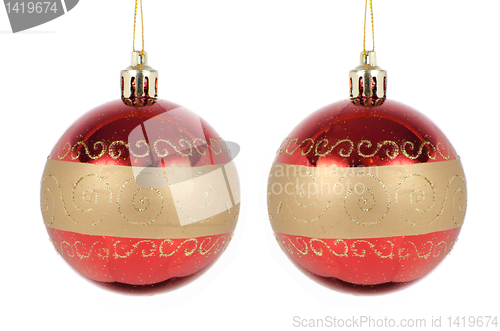 Image of Christmas balls 