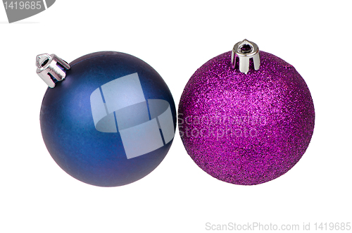 Image of Christmas balls 