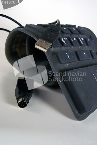 Image of bent keyboard