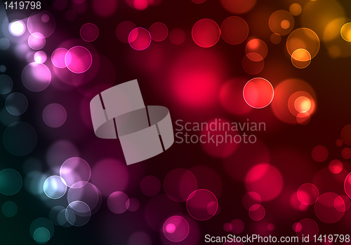 Image of natural bokeh background