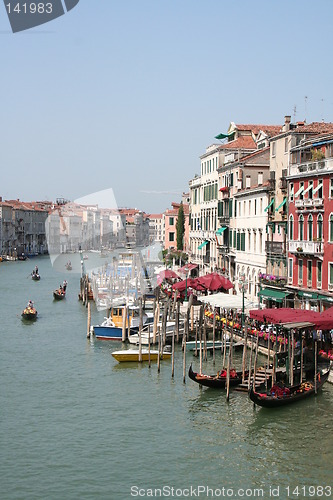 Image of fiew from rialto bridge