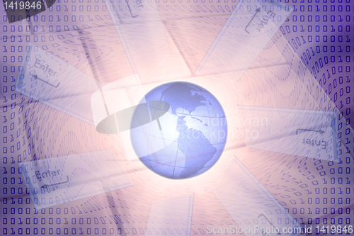 Image of digital background