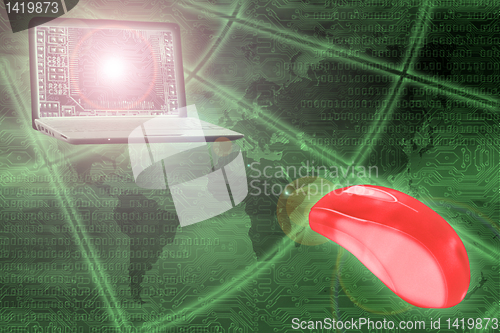 Image of digital world