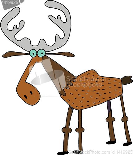 Image of Moose vector