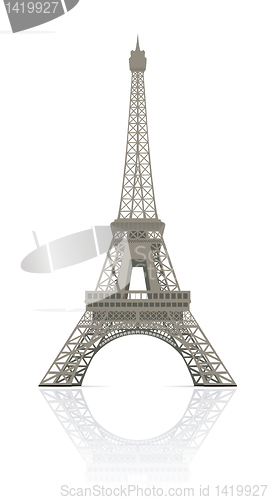 Image of Eiffel tower in Paris