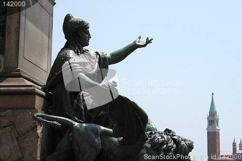 Image of statue in venice