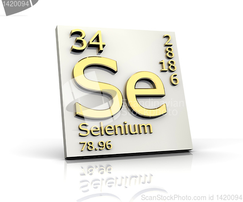 Image of Selenium form Periodic Table of Elements 