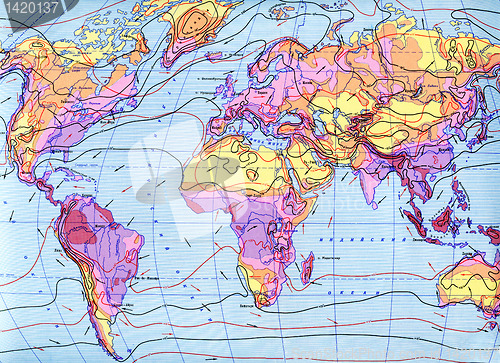 Image of Climate map of the world