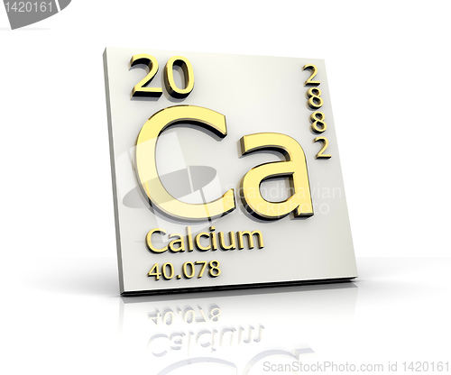 Image of Calcium form Periodic Table of Elements 