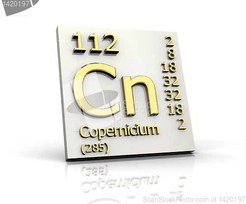 Image of Copernicium Periodic Table of Elements