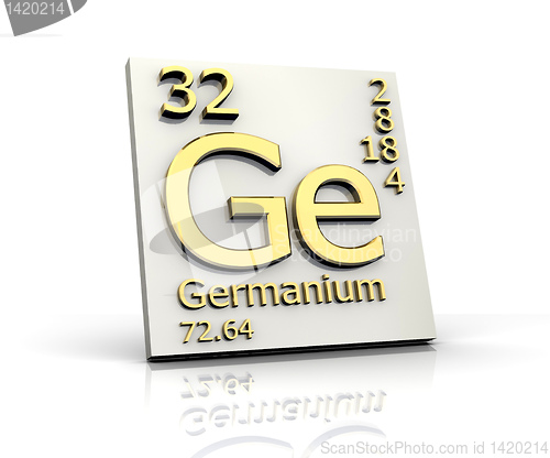 Image of Germanium form Periodic Table of Elements 