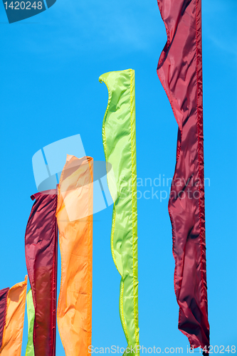 Image of colored flags