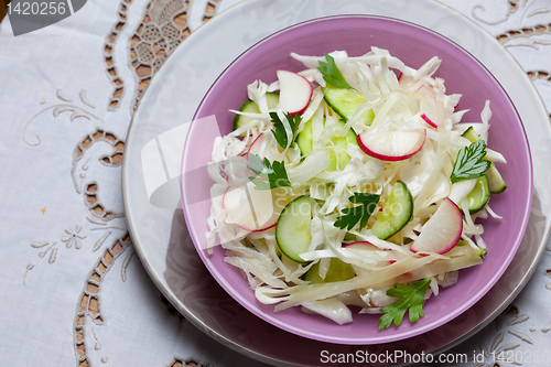 Image of odganic salad