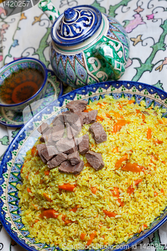 Image of Uzbek pilaf