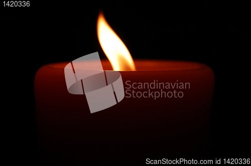 Image of Burning Candle