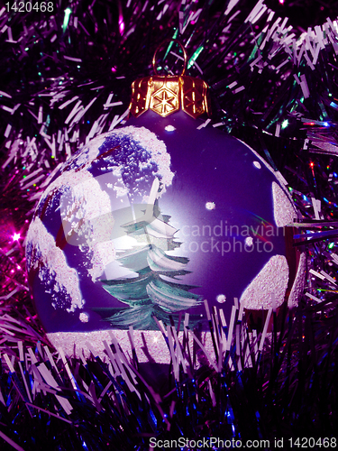 Image of christmas tree ball