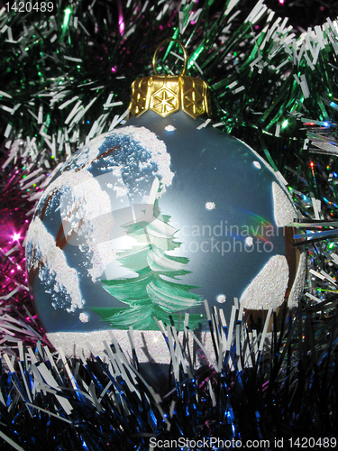 Image of christmas tee ball