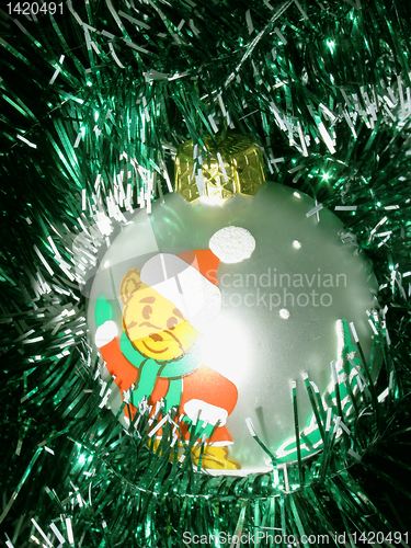 Image of christmas tree ball
