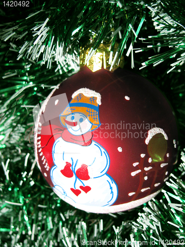 Image of christmas tree ball