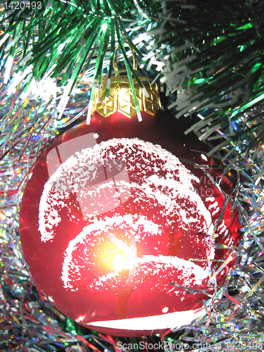 Image of christmas tree ball