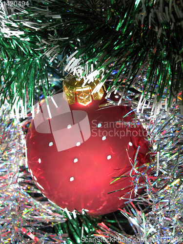 Image of christmas tree ball