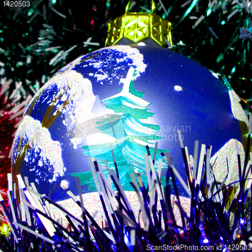 Image of christmas tree ball