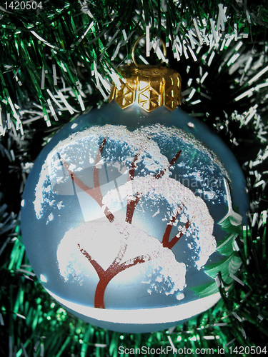 Image of christmas tree ball
