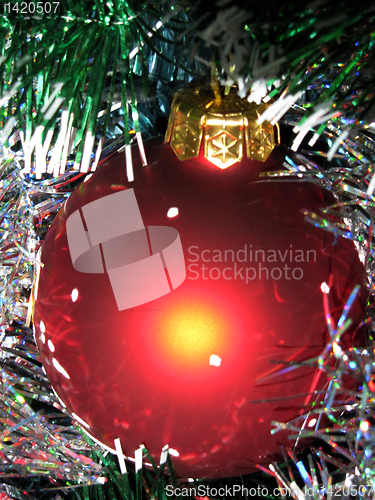Image of christmas tree ball