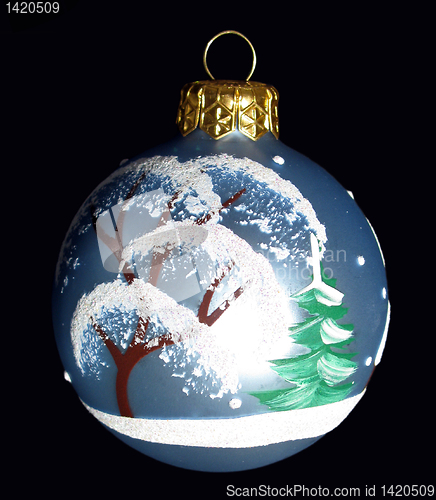 Image of christmas tree ball