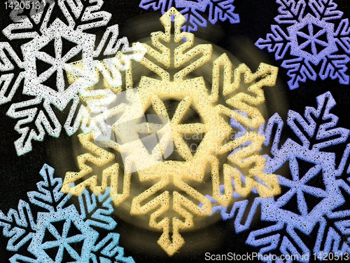 Image of snowflakes