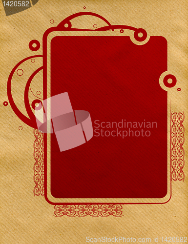 Image of Retro style paper background