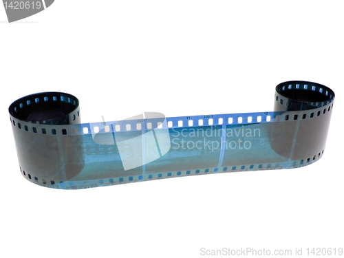 Image of blue filmstrip