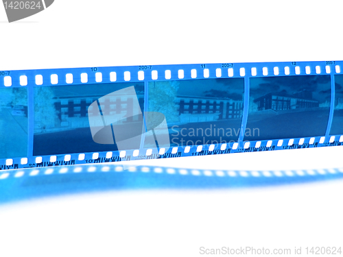 Image of blue film   