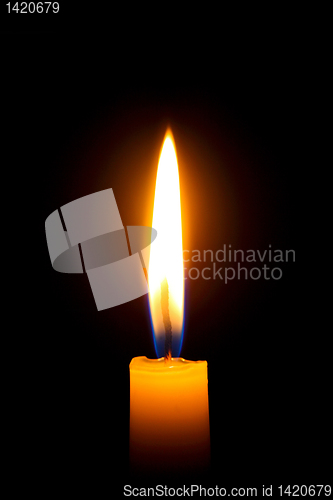 Image of candle flame