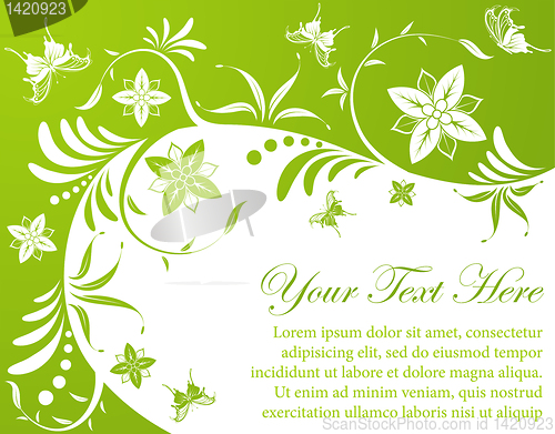 Image of Floral background