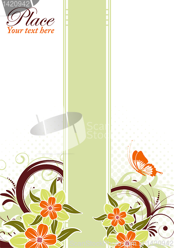 Image of Floral frame