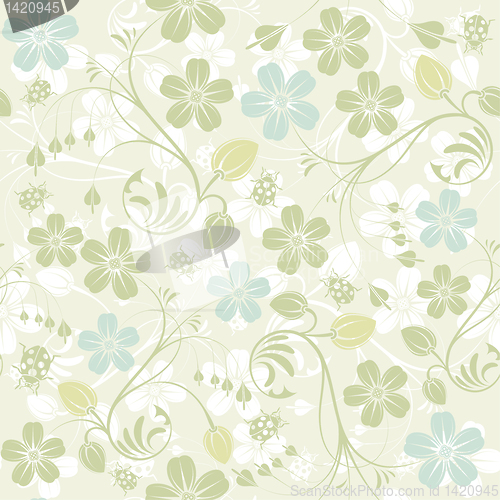 Image of Flower seamless pattern
