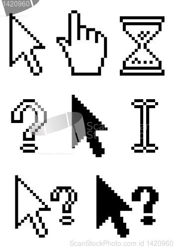 Image of Pixel cursors