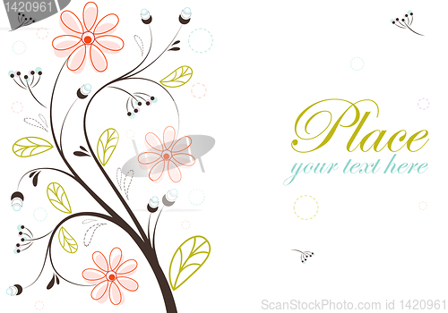 Image of Floral frame