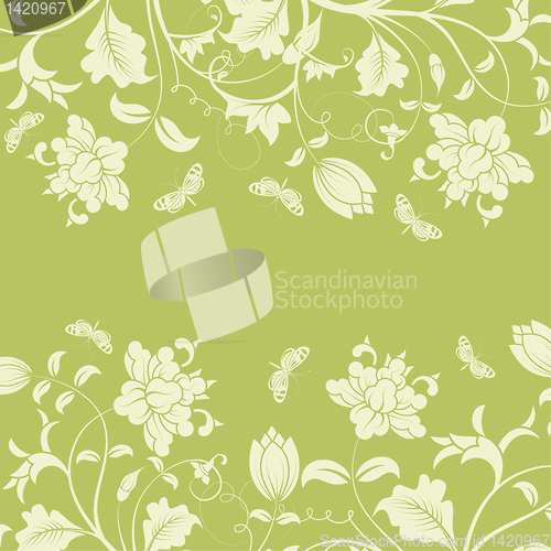 Image of Floral frame