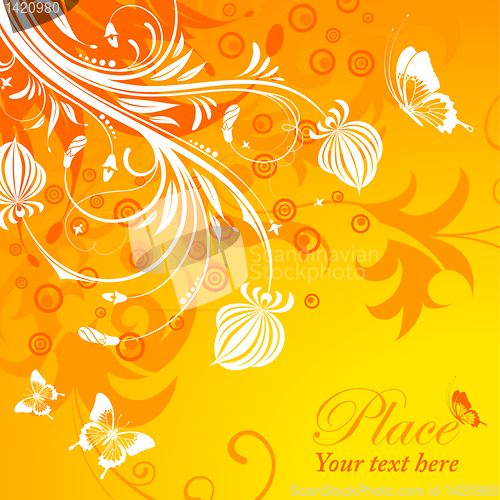 Image of Floral frame
