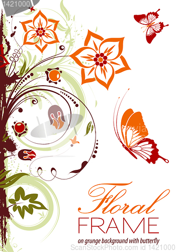 Image of Floral frame