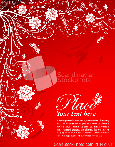Image of Floral frame