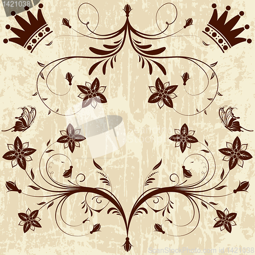Image of Floral frame