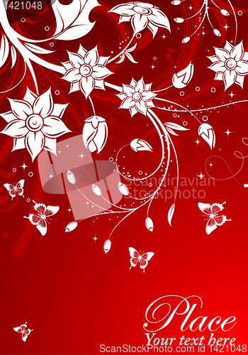 Image of Floral frame