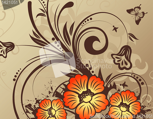 Image of Floral frame