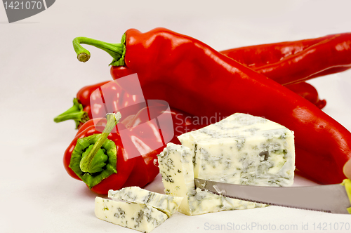 Image of Red papper and cheese