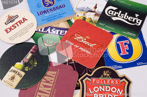 Image of Beer coasters