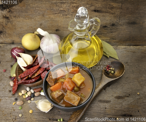 Image of Beef Soup With Vegetables