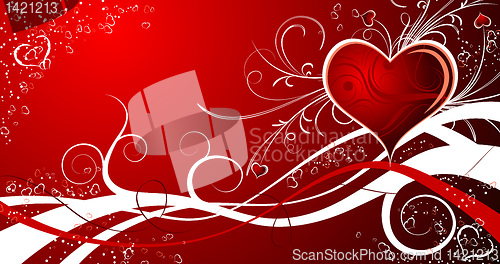 Image of Valentine's abstract